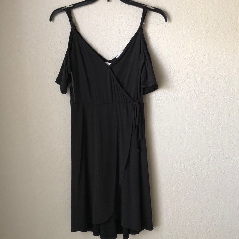 Black lush dress